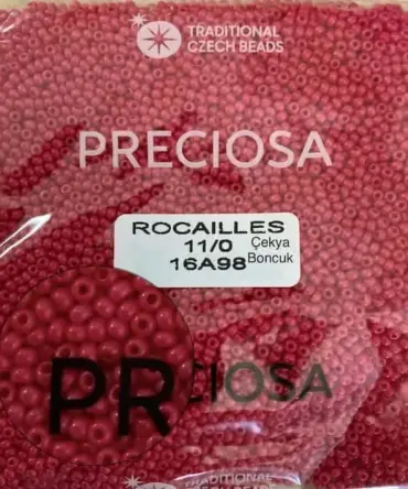 Preciosa Round Seed Beads 16A98 11/0 3.5 Oz