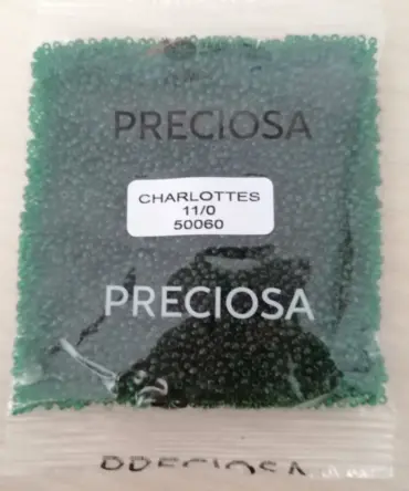 Preciosa Charlotte Seed Beads 50060 11/0  3.5 Oz