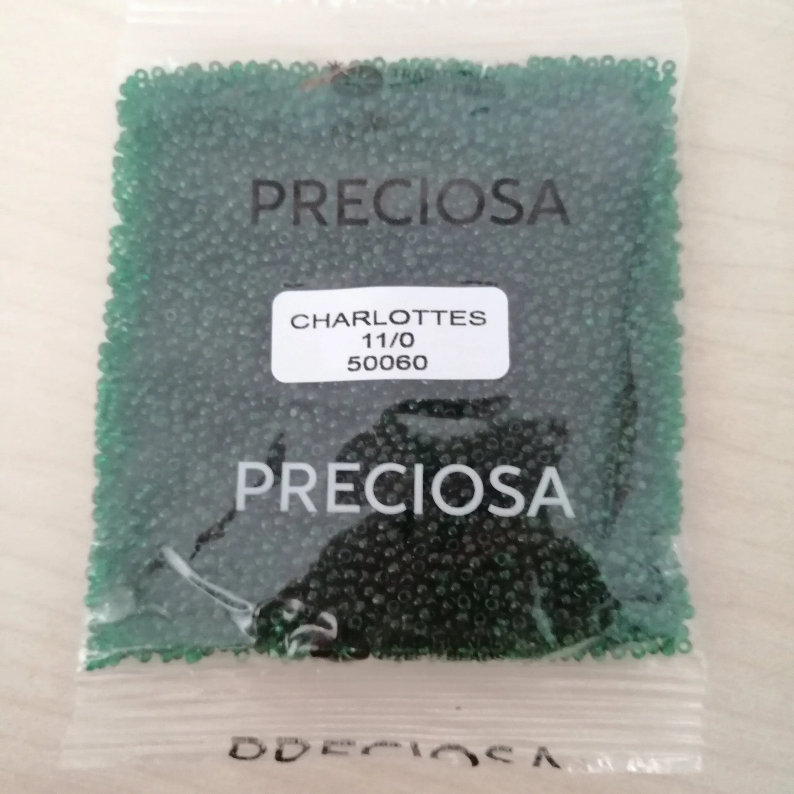 Preciosa Charlotte Seed Beads 50060 11/0  3.5 Oz