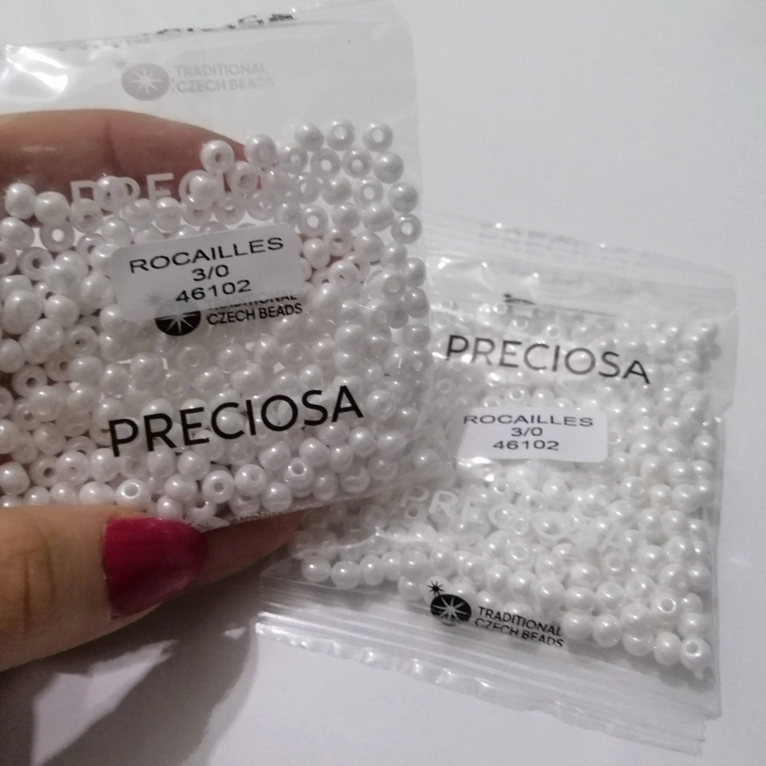 Preciosa Round Seed Beads 46102 3/0  3.5 Oz