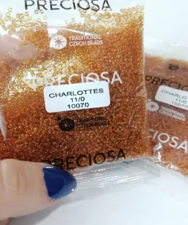 Preciosa Charlotte Seed Beads 10070 11/0 3.5 Oz