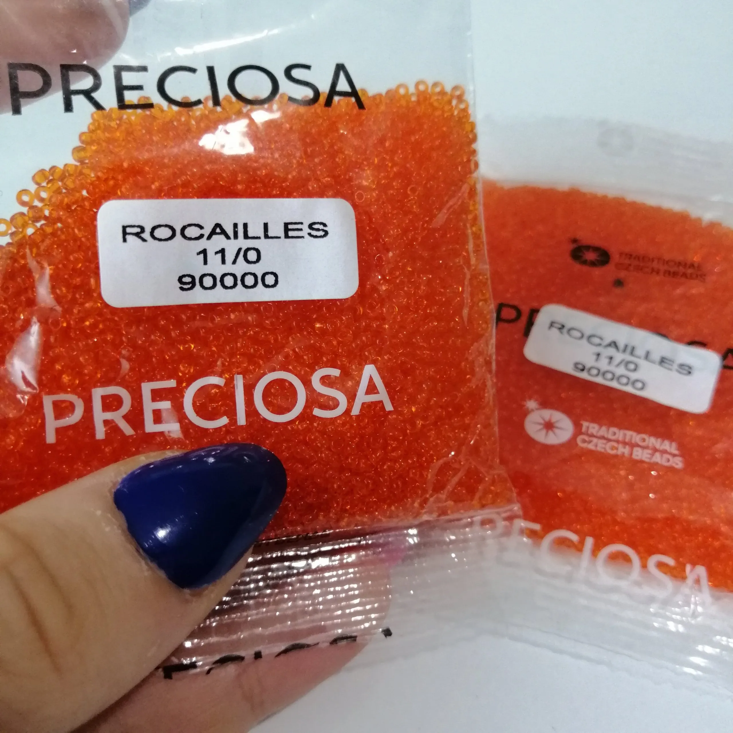 Preciosa Round Seed Beads 90000 11/0 3.5 Oz