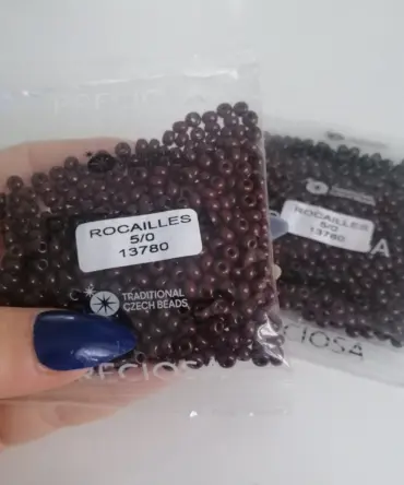 Preciosa Round Seed Beads 13780 5/0 3.5 Oz