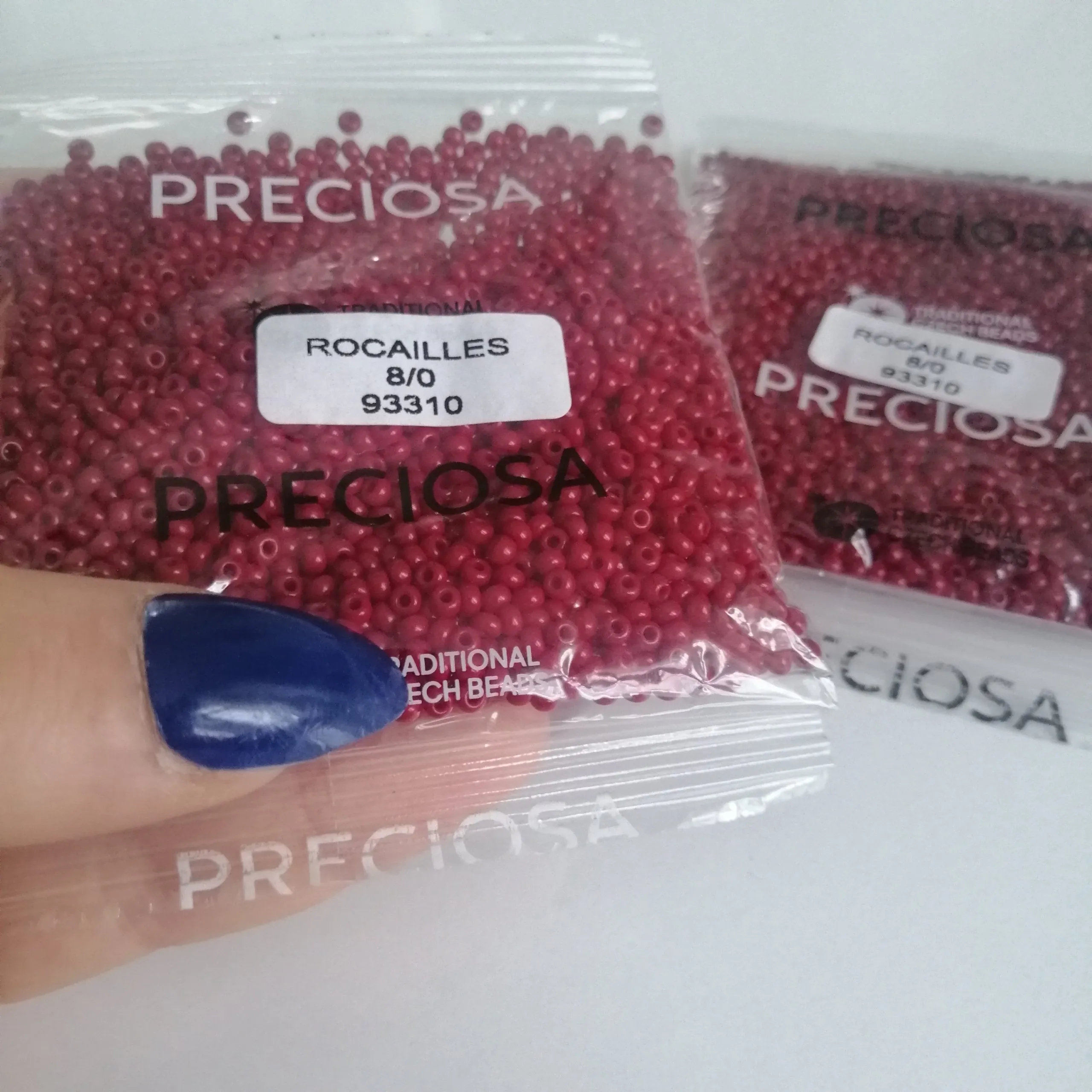 Preciosa Round Seed Beads 93310 8/0  3.5 Oz