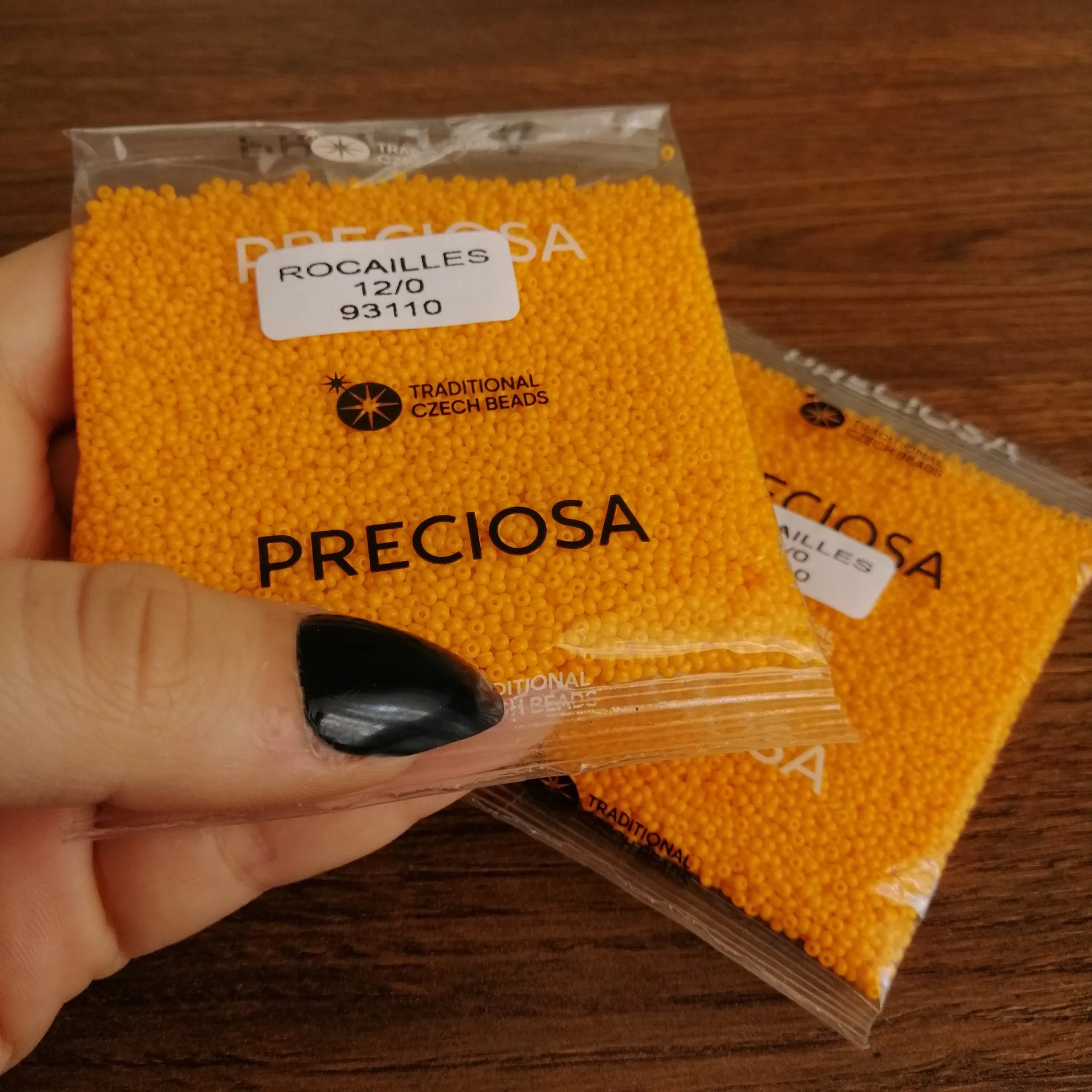 Preciosa Round Seed Beads 93110 12/0 3.5 Oz