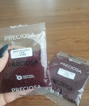 Preciosa Round Seed Beads 13780 12/0 3.5 Oz