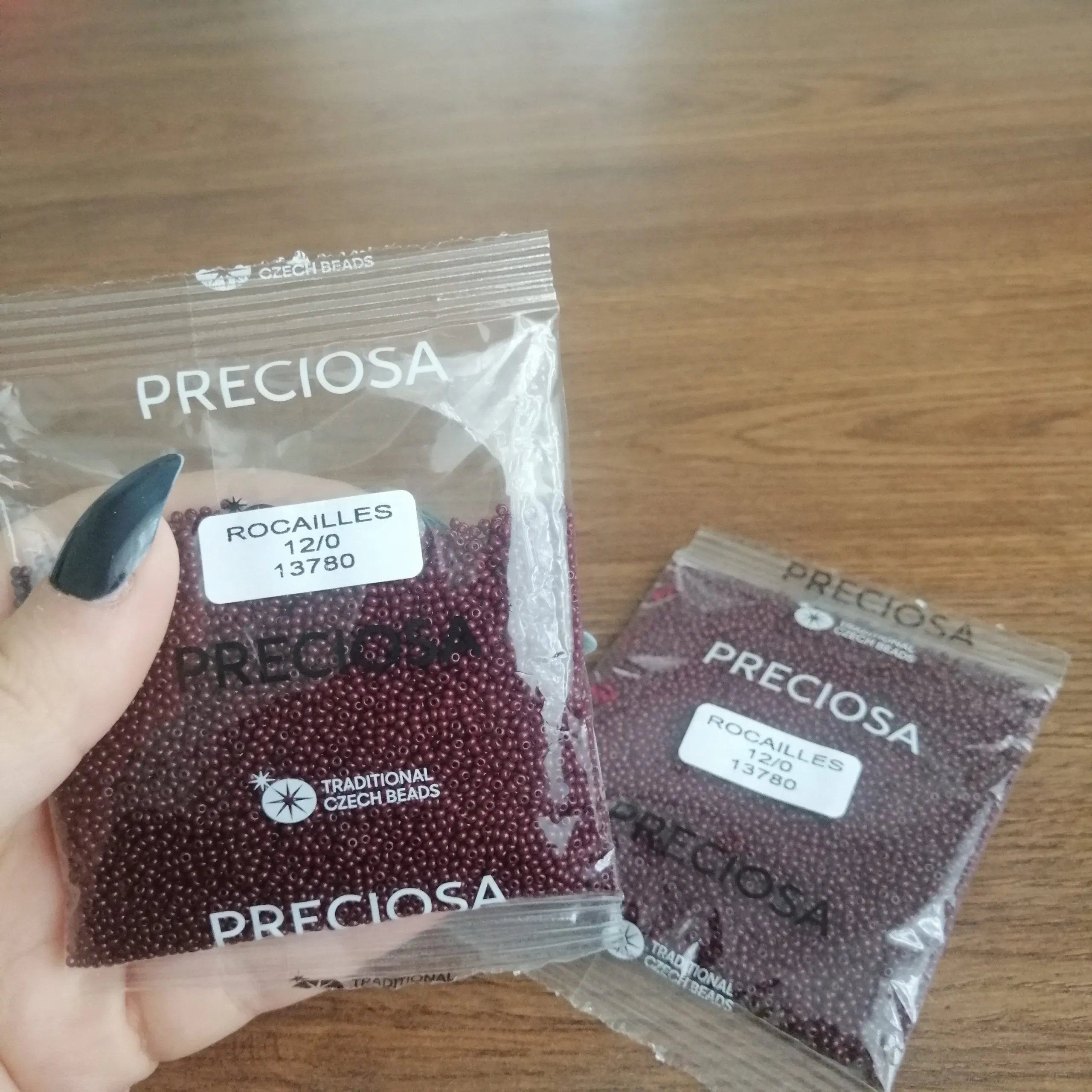 Preciosa Round Seed Beads 13780 12/0 3.5 Oz