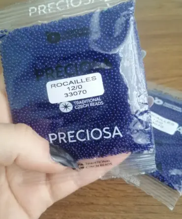 Preciosa Round Seed Beads 30100 12/0 3.5 Oz