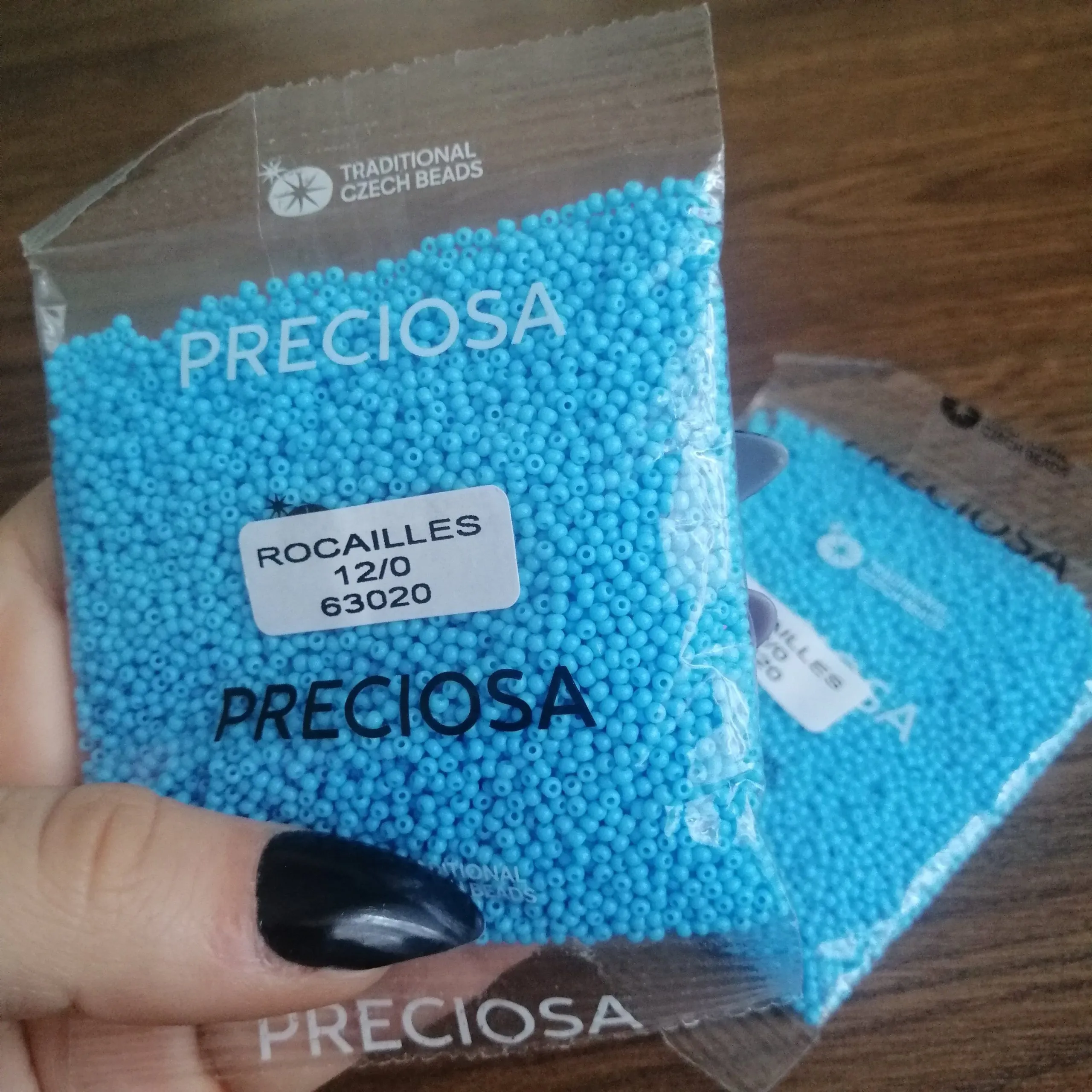 Preciosa Round Seed Beads 63020 12/0 3.5 Oz