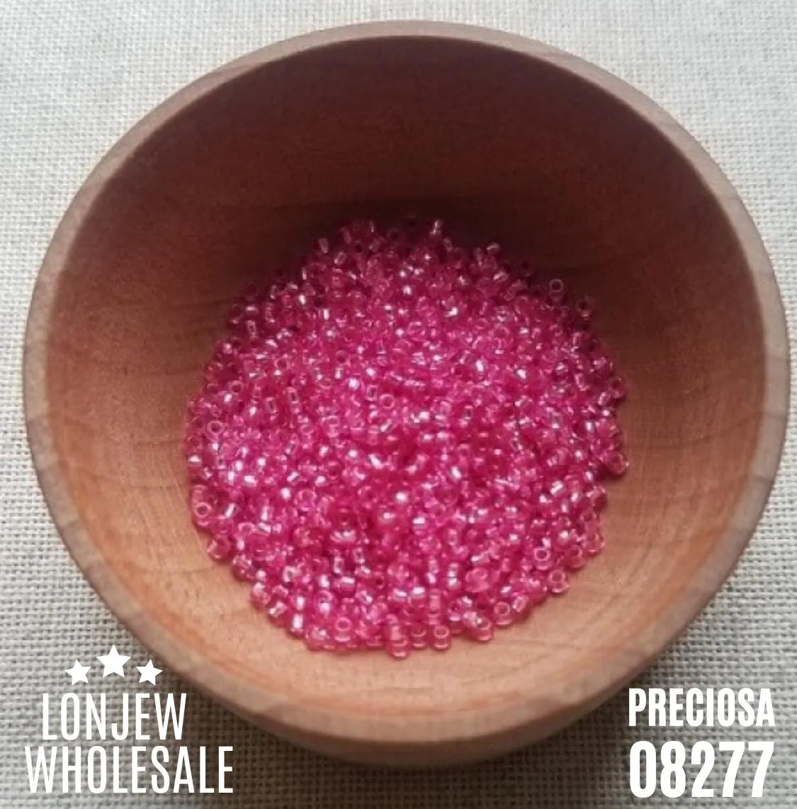 Preciosa Round Seed Beads 08277 9/0 3.5 Oz
