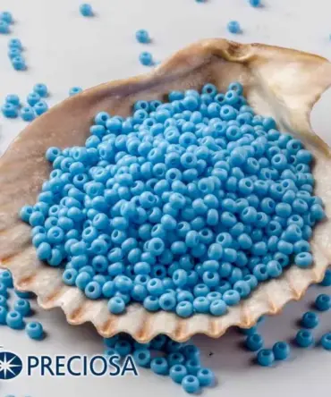 Preciosa Round Seed Beads 63020 9/0  3.5 Oz Matte