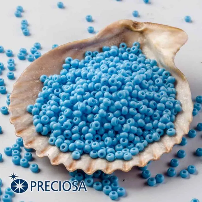 Preciosa Round Seed Beads 63020 9/0  3.5 Oz Matte