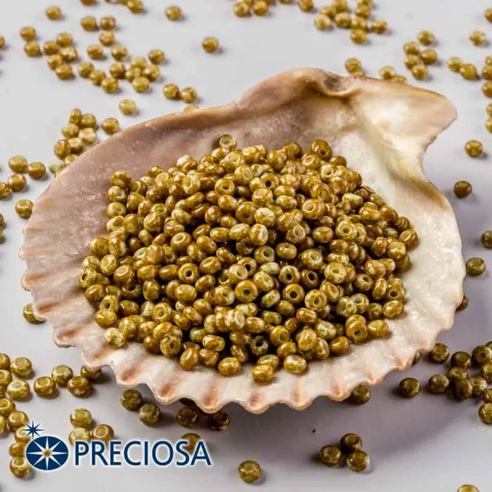 Preciosa Round Seed Beads 66209 9/0 3.5 Oz