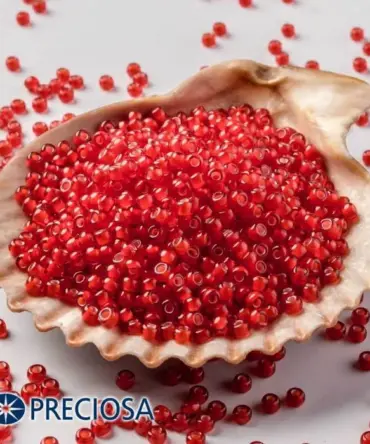 Preciosa Round Seed Beads 95076 10/0 3.5 Oz