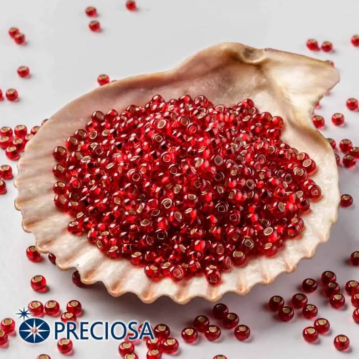Preciosa Round Seed Beads 97070 9/0 3.5 Oz