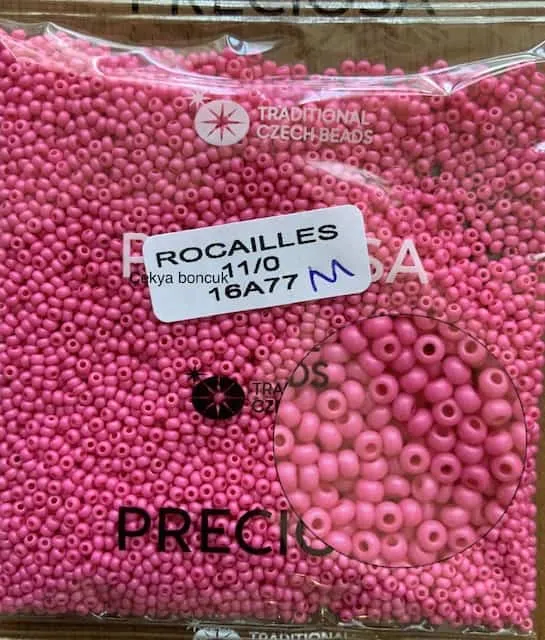 Preciosa Round Seed Beads 16A77 11/0 3.5 Oz Matte