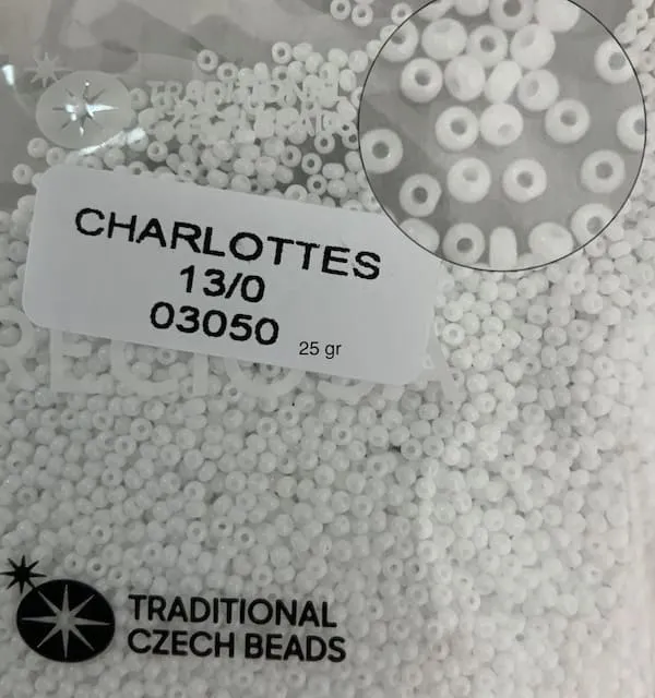 Preciosa Charlotte Seed Beads 03050 13/0 3.5 Oz