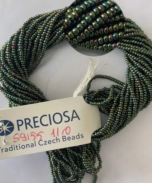 Preciosa Round Seed Beads 59155 11/0 3.5 Oz