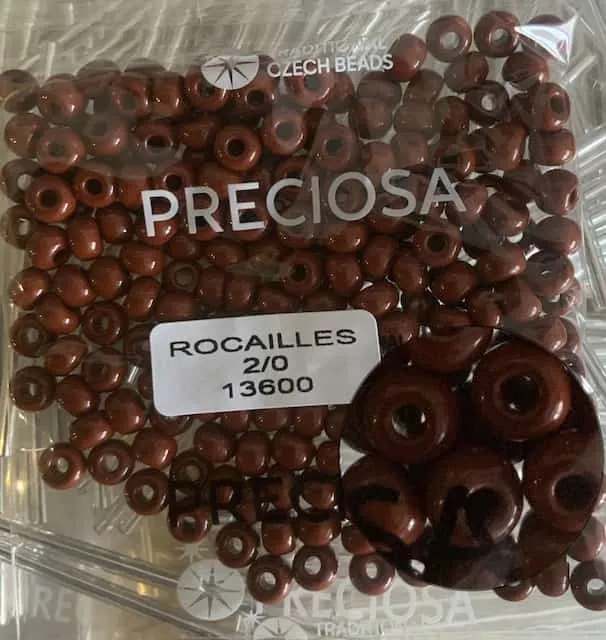Preciosa Round Seed Beads 13600 2/0 3.5 Oz