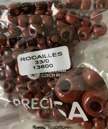 Preciosa Round Seed Beads 13600 33/0 3.5 Oz
