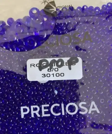 Preciosa Drops Beads 30100 8/0 3.5 Oz