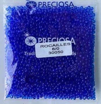 Preciosa Round Seed Beads 30050 8/0 3.5 Oz