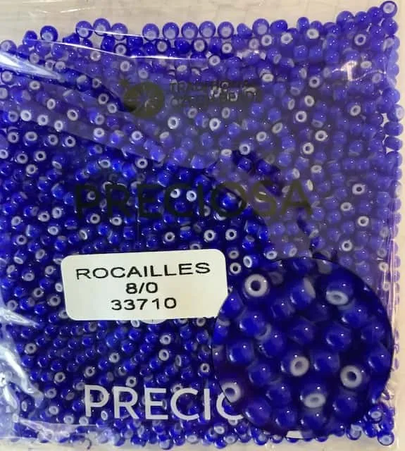 Preciosa Round Seed Beads 33710 8/0 3.5 Oz