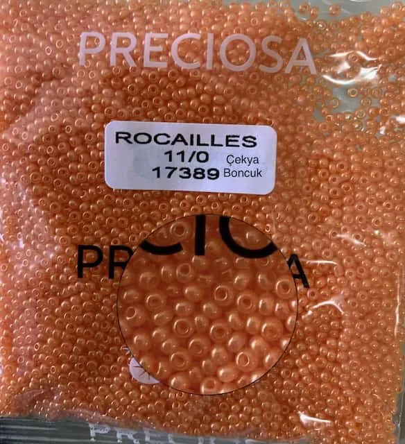 Preciosa Round Seed Beads 17389 11/0 3.5 Oz