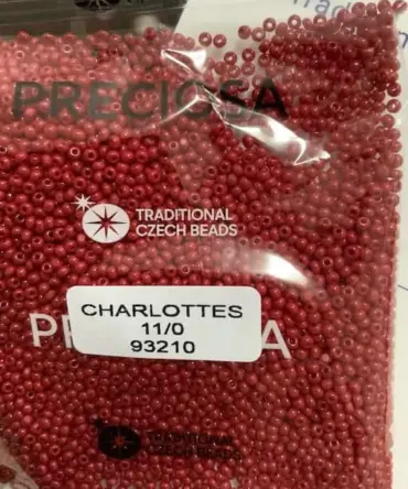Preciosa Charlotte Seed Beads 93210 11/0 3.5 Oz