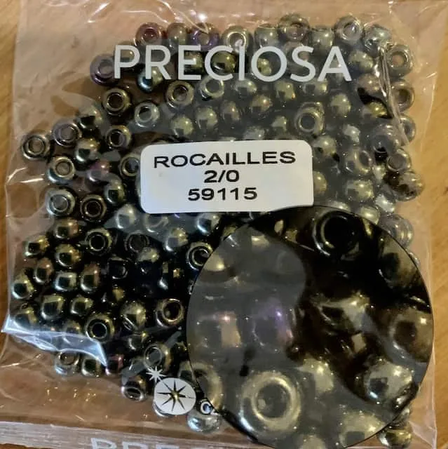 Preciosa Round Seed Beads 59115 2/0 3.5 Oz