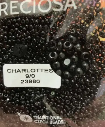 Preciosa Charlotte Seed Beads 23980 9/0  3.5 Oz