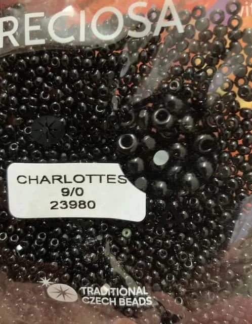 Preciosa Charlotte Seed Beads 23980 9/0  3.5 Oz