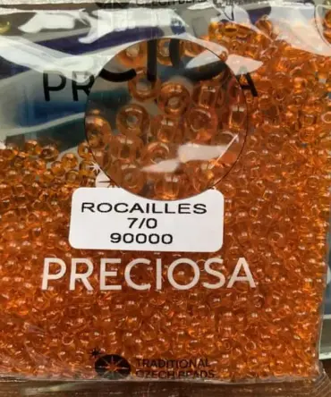 Preciosa Round Seed Beads 90000 7/0 3.5 Oz