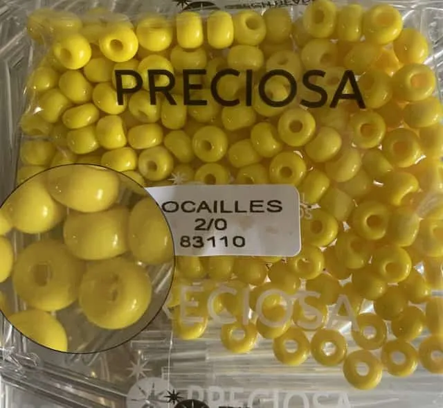 Preciosa Round Seed Beads 83110 2/0 3.5 Oz