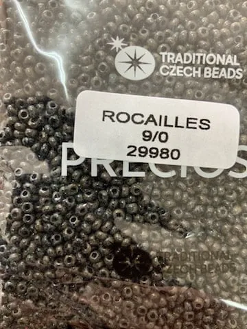 Preciosa Round Seed Beads 29980 9/0 3.5 Oz