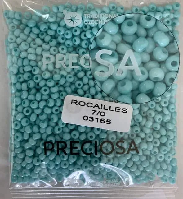 Preciosa Round Seed Beads 03165 7/0  3.5 Oz