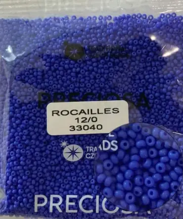 Preciosa Round Seed Beads 33040 12/0 3.5 Oz
