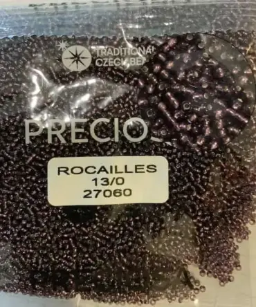 Preciosa Round Seed Beads 27060 13/0 3.5 Oz