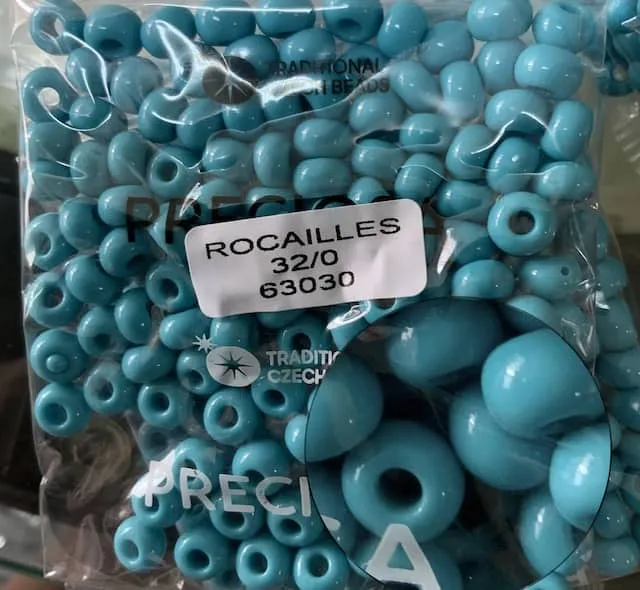 Preciosa Round Seed Beads 63030 32/0 3.5 Oz