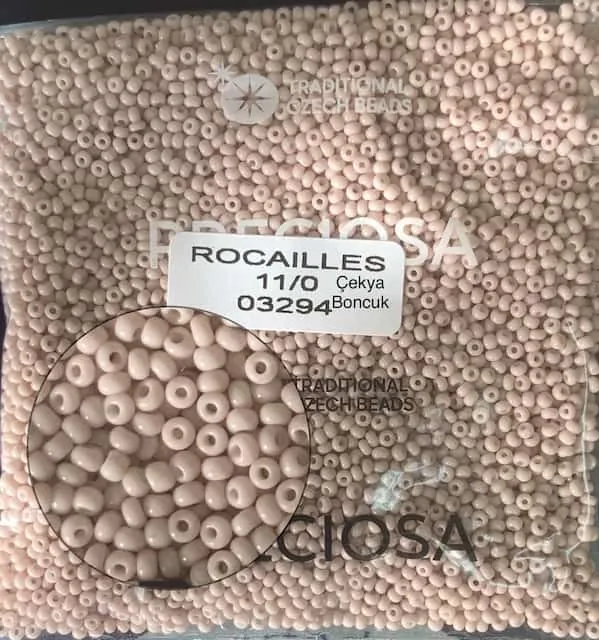 Preciosa Round Seed Beads 03294 11/0 3.5 Oz