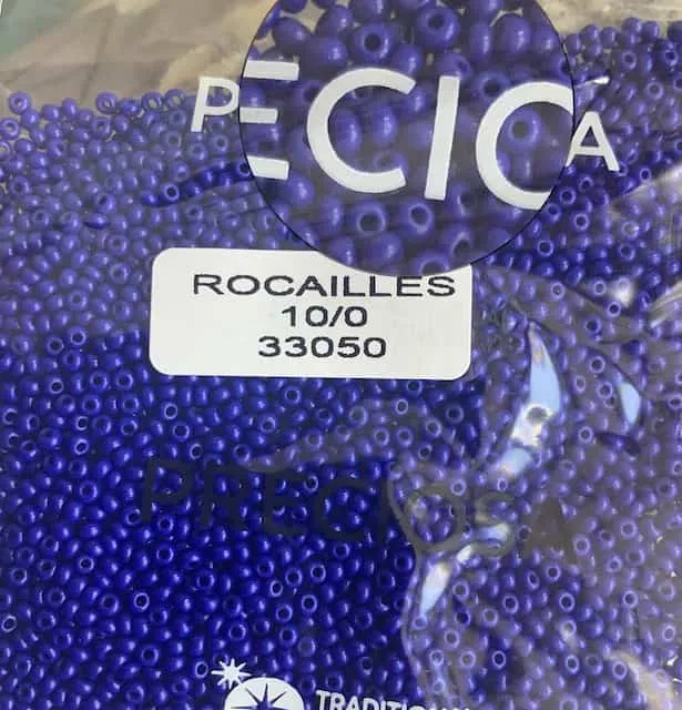 Preciosa Round Seed Beads 33050 10/0 3.5 Oz
