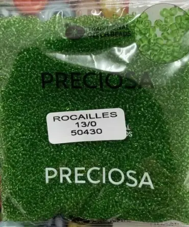 Preciosa Round Seed Beads 50430 13/0 3.5 Oz