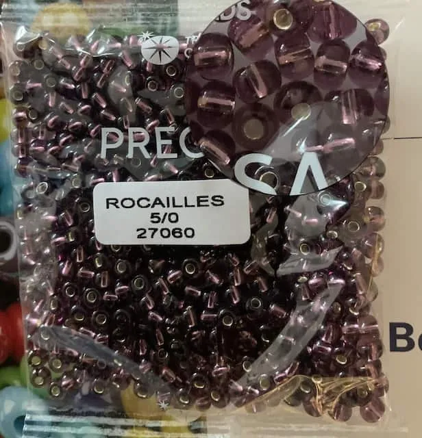 Preciosa Round Seed Beads 27060 5/0  3.5 Oz
