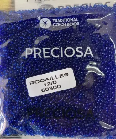Preciosa Round Seed Beads 60300 12/0 3.5 Oz