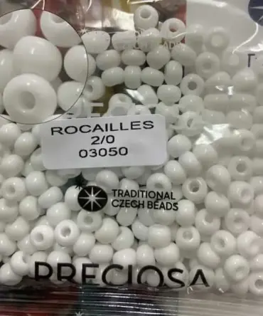 Preciosa Round Seed Beads 03050 2/0 3.5 Oz