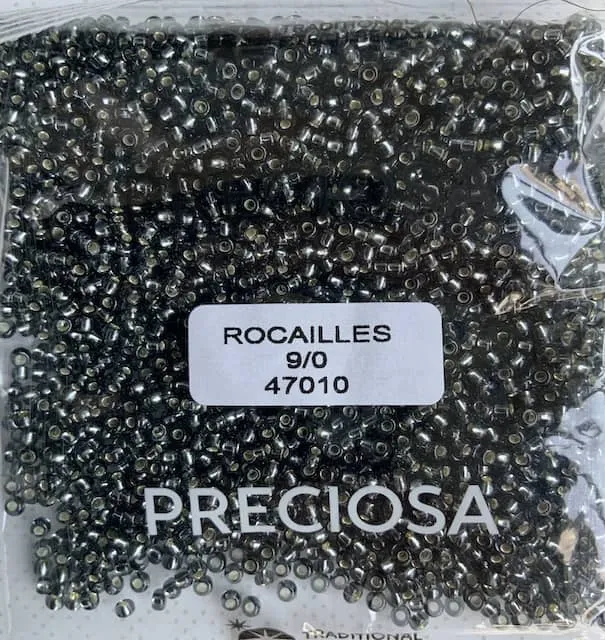 Preciosa Round Seed Beads 47010 9/0 3.5 Oz