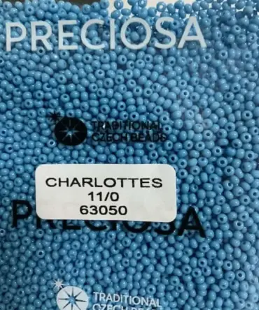 Preciosa Charlotte Seed Beads 63050 11/0 3.5 Oz