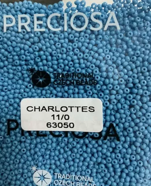 Preciosa Charlotte Seed Beads 63050 11/0 3.5 Oz