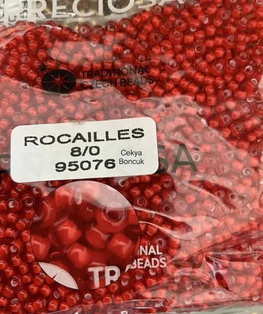 Preciosa Round Seed Beads 95076 8/0 3.5 Oz
