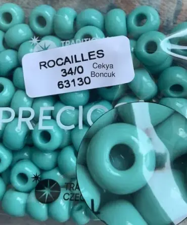 Preciosa Round Seed Beads 63130 34/0 3.5 Oz